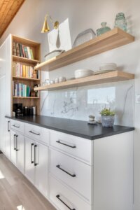 kitchen trends 2024- open shelving