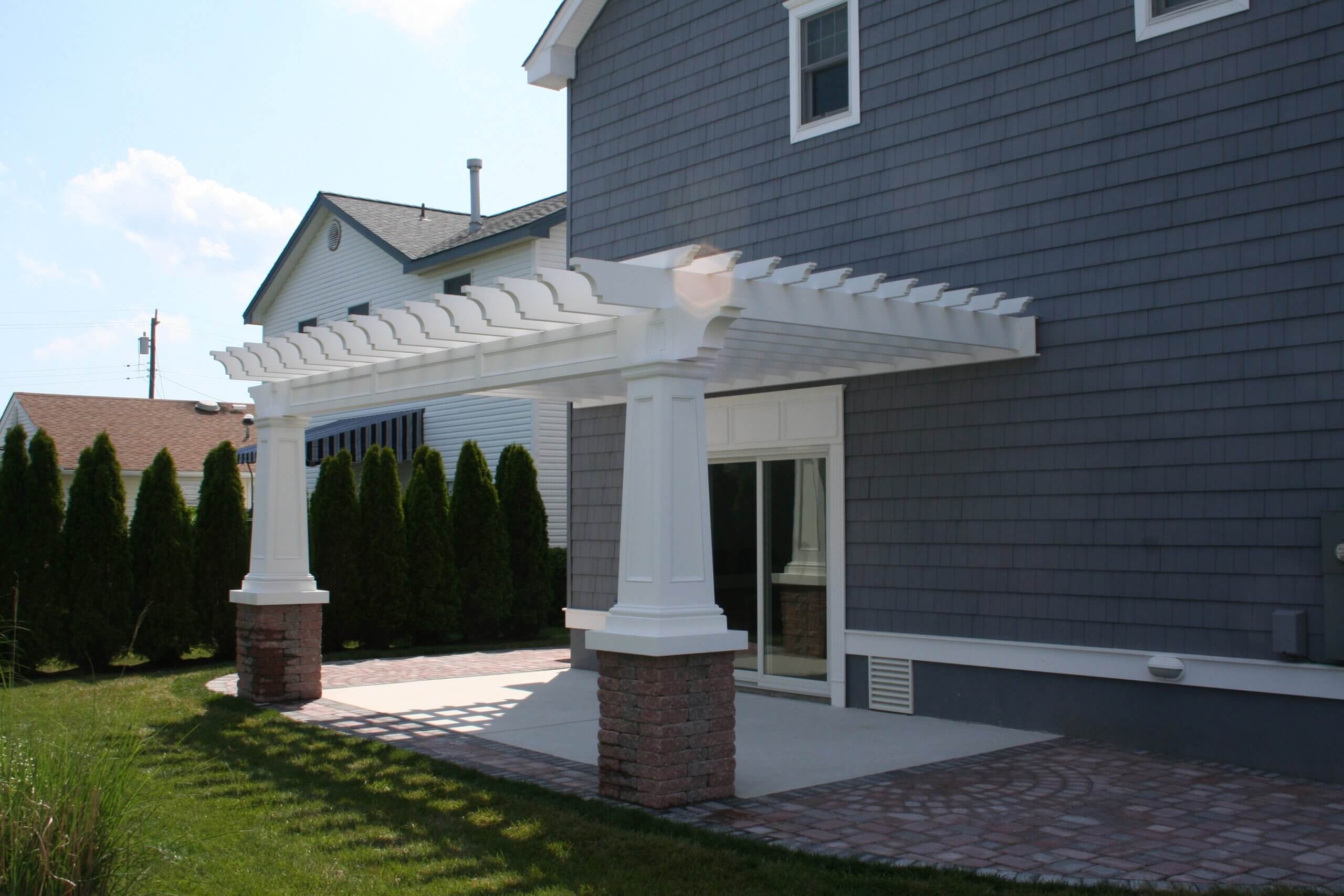 backyard pergola